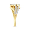 Thumbnail Image 1 of Diamond Bypass Fashion Ring 1/2 ct tw 10K Yellow Gold