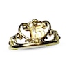 Thumbnail Image 0 of Diamond-Cut Quinceañera Crown Ring 14K Yellow Gold