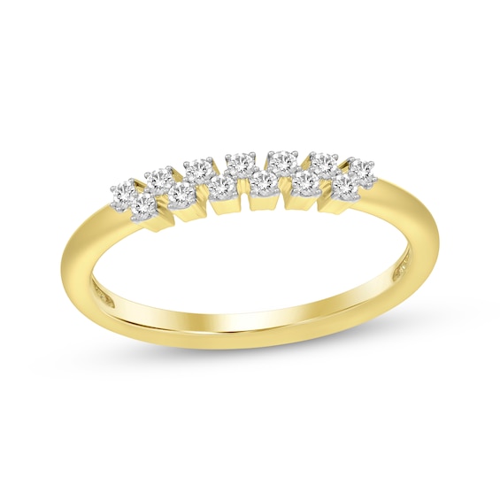 Diamond Stackable Ring 1/6 ct tw 10K Yellow Gold