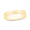 Thumbnail Image 1 of Hammered Wedding Band 10K Yellow Gold 4.4mm