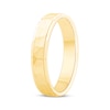 Thumbnail Image 2 of Hammered Wedding Band 10K Yellow Gold 4.4mm