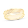 Thumbnail Image 1 of Engraved Wedding Band 10K Yellow Gold 6mm