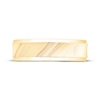 Thumbnail Image 3 of Engraved Wedding Band 10K Yellow Gold 6mm