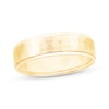 Thumbnail Image 1 of Brushed Wedding Band 10K Yellow Gold 6mm