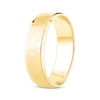 Thumbnail Image 2 of Brushed Wedding Band 10K Yellow Gold 6mm