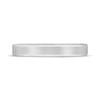 Thumbnail Image 3 of Brushed Wedding Band 14K White Gold 3mm