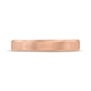 Thumbnail Image 3 of Brushed Wedding Band 14K Rose Gold 3mm