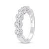 Thumbnail Image 2 of Diamond Scalloped Fashion Ring 1/2 ct tw 14K White Gold