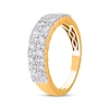 Thumbnail Image 1 of Diamond Two-Row Fashion Ring 1 ct tw 14K Yellow Gold