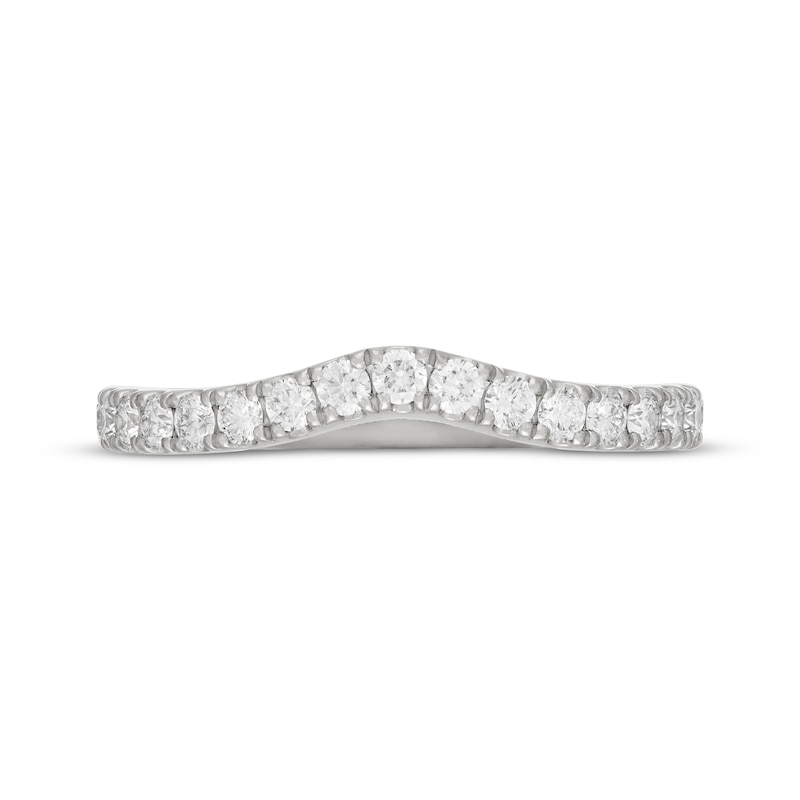 Main Image 3 of Neil Lane Artistry Heritage Lab-Grown Diamond Contour Wedding Band 1/2 ct tw Platinum