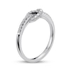 Thumbnail Image 2 of Diamond Knot Ring 1/5 ct tw 10K White Gold