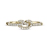 Thumbnail Image 3 of Diamond Knot Ring 1/5 ct tw 10K Yellow Gold