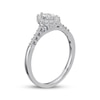 Thumbnail Image 1 of Multi-Diamond Marquise Frame Ring 1/5 ct tw 10K White Gold