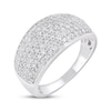 Thumbnail Image 2 of Diamond Multi-Row Ring 1 ct tw 10K White Gold