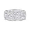 Thumbnail Image 3 of Diamond Multi-Row Ring 1 ct tw 10K White Gold