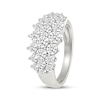 Thumbnail Image 1 of Lab-Grown Diamonds by KAY Graduated Cluster Ring 2 ct tw 10K White Gold