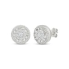 Thumbnail Image 1 of Multi-Diamond Stud Earrings 1/4 ct tw Sterling Silver