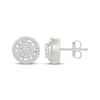 Thumbnail Image 3 of Multi-Diamond Stud Earrings 1/4 ct tw Sterling Silver