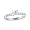 Thumbnail Image 1 of Princess-Cut Diamond Engagement Ring 7/8 ct tw 14K White Gold