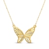 Thumbnail Image 1 of Butterfly Necklace 14K Yellow Gold 18&quot;