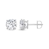 Thumbnail Image 0 of Lab-Grown Diamonds by KAY Round-Cut Solitaire Stud Earrings 3 ct tw 14K White Gold (I/SI2)