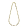 Thumbnail Image 2 of Hollow Paperclip Chain Necklace 10K Yellow Gold 18&quot;