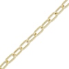 Thumbnail Image 3 of Hollow Paperclip Chain Necklace 10K Yellow Gold 18&quot;