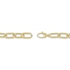 Thumbnail Image 4 of Hollow Paperclip Chain Necklace 10K Yellow Gold 18&quot;