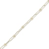 Thumbnail Image 2 of Stirrup Link Necklace 10K Yellow Gold 20&quot;