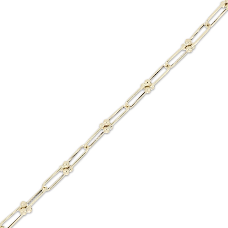 Main Image 2 of Stirrup Link Necklace 10K Yellow Gold 20&quot;