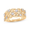 Thumbnail Image 1 of Diamond Baroque-Style Scroll Ring 1/2 ct tw 14K Yellow Gold