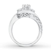 Thumbnail Image 2 of Diamond Engagement Ring 1 Carat tw 14K White Gold