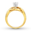 Thumbnail Image 2 of Diamond Engagement Ring 1-1/8 Carats tw 14K Yellow Gold