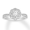 Thumbnail Image 0 of Diamond Engagement Ring 3/4 ct tw Round-cut 14K White Gold