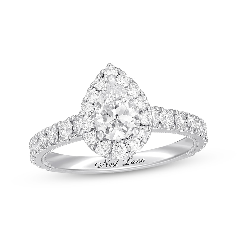 Main Image 1 of Neil Lane Premiere Diamond Engagement Ring 1-1/2 ct tw 14K Gold