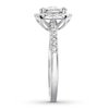 Thumbnail Image 3 of Diamond Engagement Ring 3/4 ct tw Round-cut 14K White Gold