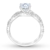 Thumbnail Image 2 of THE LEO First Light Diamond Engagement Ring 1-1/3 ct tw 14K White Gold