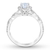 Thumbnail Image 2 of THE LEO First Light Diamond Engagement Ring 7/8 ct tw 14K White Gold