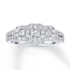 Thumbnail Image 1 of THE LEO Diamond Three-Stone Engagement Ring 7/8 ct tw 14K White Gold