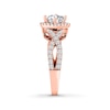 Thumbnail Image 1 of THE LEO Diamond Engagement Ring 1 ct tw Princess & Round 14K Rose Gold