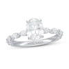 Thumbnail Image 1 of Neil Lane Premiere Oval-cut Diamond Engagement Ring 2 ct tw 14K White Gold