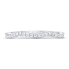 Thumbnail Image 3 of THE LEO First Light Diamond Wedding Band 1/5 ct tw Round-cut 14K White Gold