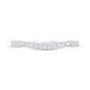 Thumbnail Image 10 of THE LEO First Light Diamond Wedding Band 1/6 ct tw 14K White Gold