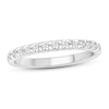 Thumbnail Image 1 of Diamond Anniversary Ring 1/2 ct tw Round-cut 14K White Gold