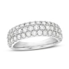 Thumbnail Image 1 of THE LEO Ideal Cut Diamond Anniversary Ring 1-1/2 ct tw 14K White Gold