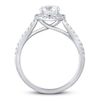 Thumbnail Image 2 of Lab-Created Diamonds by KAY Engagement Ring 1-1/3 ct tw 14K White Gold