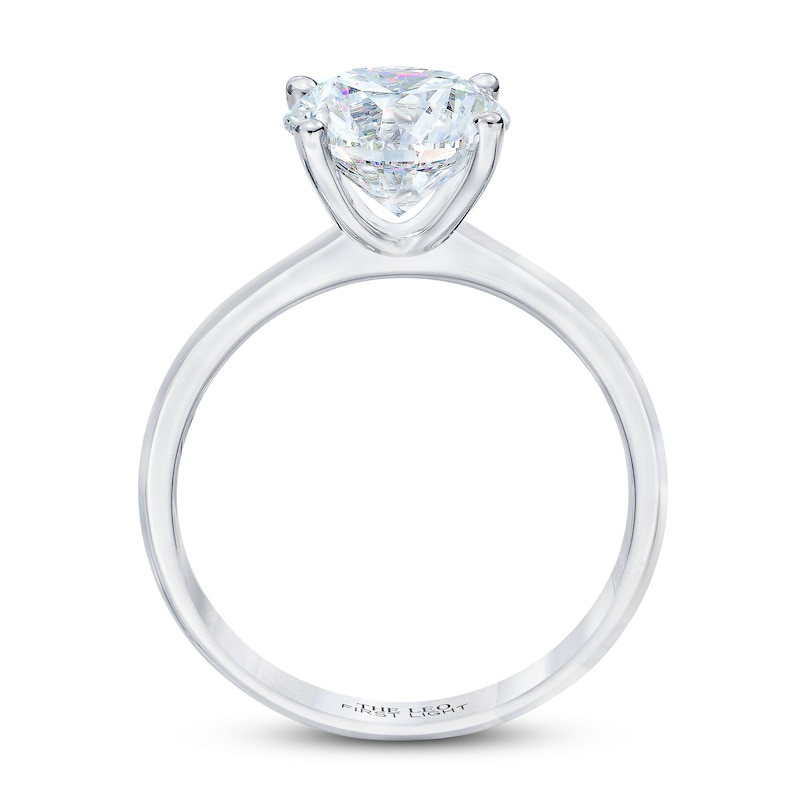 Main Image 3 of THE LEO First Light Diamond Solitaire Engagement Ring 2 ct tw Round-cut 14K White Gold