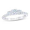 Thumbnail Image 1 of THE LEO First Light Diamond Three-Stone Engagement Ring 1 ct tw 14K White Gold