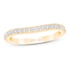 Thumbnail Image 1 of THE LEO First Light Diamond Wedding Band 1/4 ct tw Round-cut 14K Yellow Gold