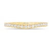 Thumbnail Image 3 of THE LEO First Light Diamond Wedding Band 1/4 ct tw Round-cut 14K Yellow Gold